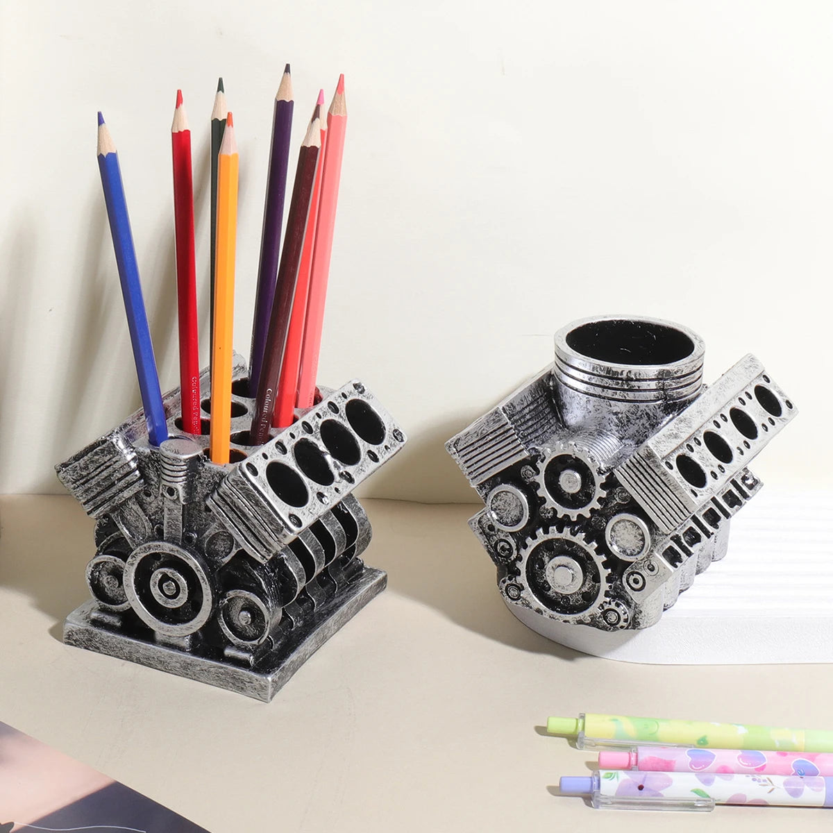 V8 Pen Holder